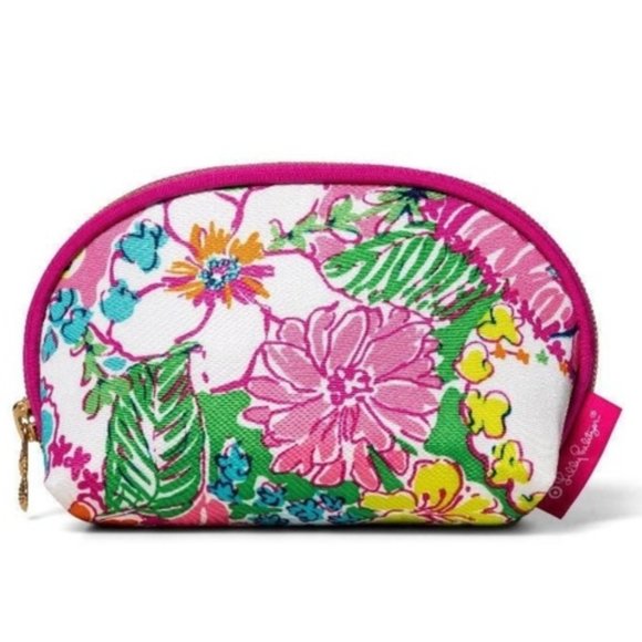 New Lilly Pulitzer Target makeup bag Nosie Posie